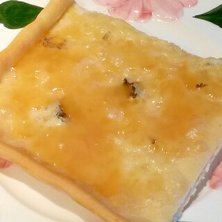 チーズとはちみつのピザ(^^♪